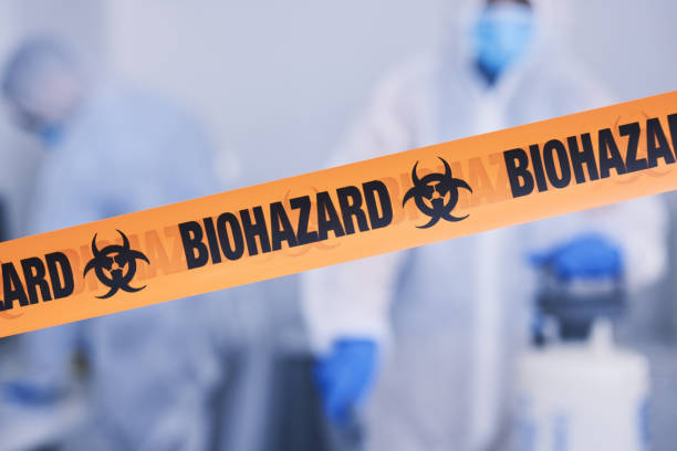 Professional Biohazard technician working in Maplewood, OH